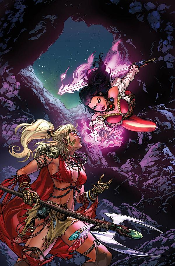 Grimm Fairy Tales #61 variant cover by Riveiro