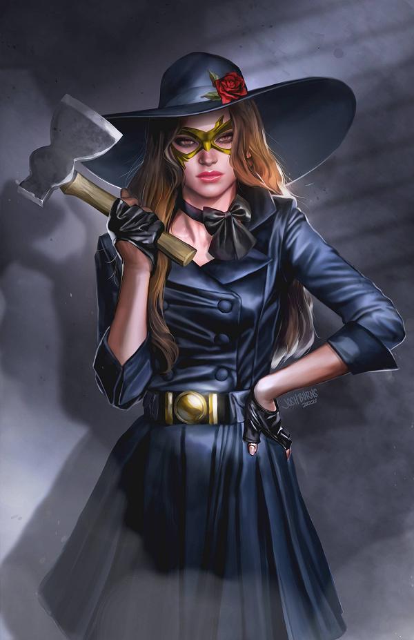 Grimm Fairy Tales #57 variant cover by Josh Burns