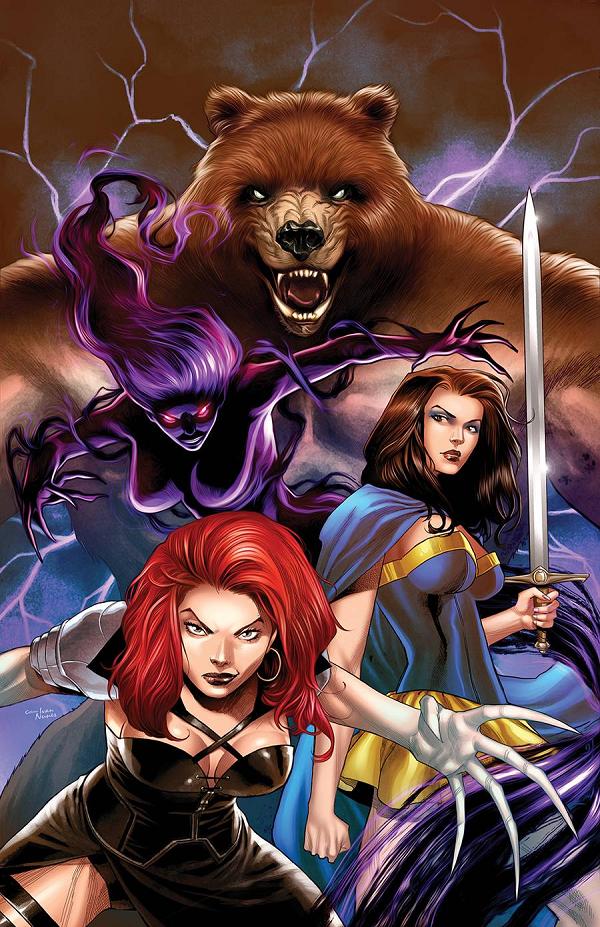 Grimm Fairy Tales #50 variant cover by Martin Coccolo