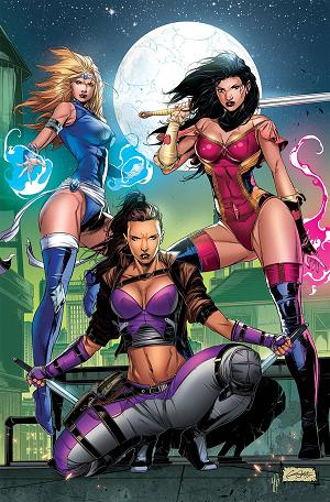Grimm Fairy Tales #50 CVR B WHITE cover