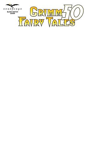 Grimm Fairy Tales #50 CVR F CVR F BLANK SKETCH cover