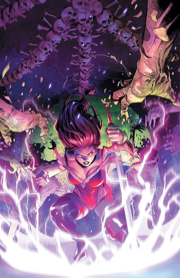 Grimm Fairy Tales #46 variant cover by Martin Coccolo
