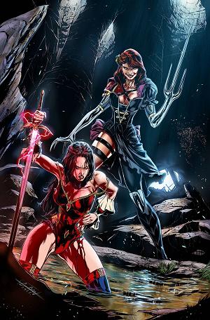 Grimm Fairy Tales #45 CVR B CAANAN WHITE cover