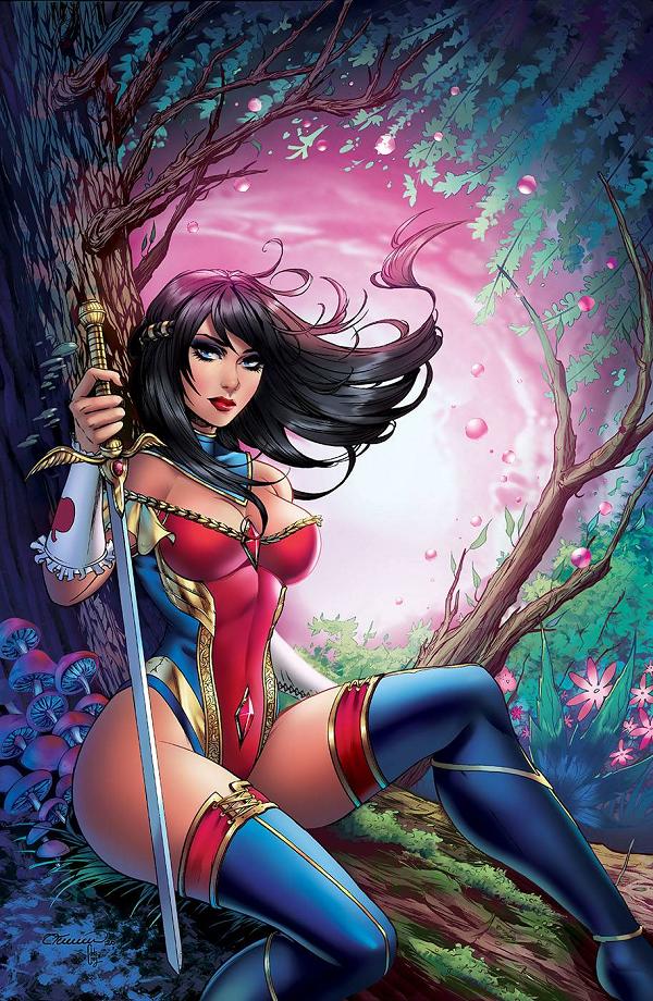 Grimm Fairy Tales #45 variant cover by Collette Turner