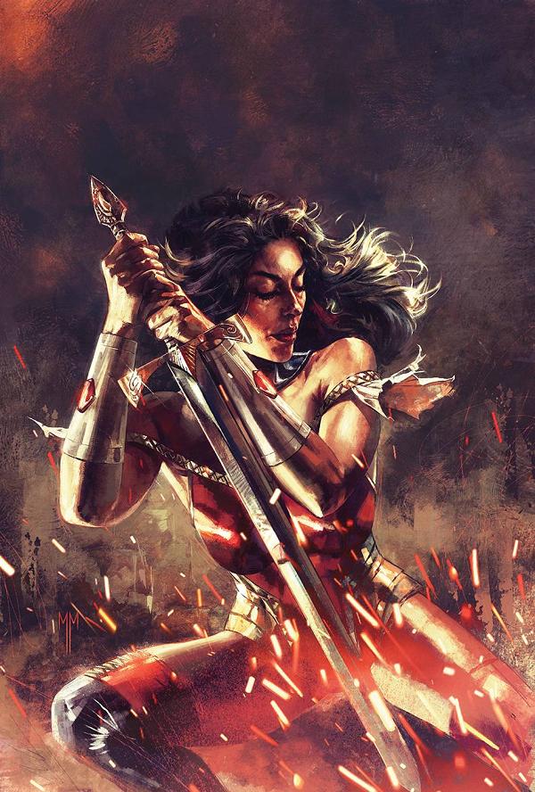 Grimm Fairy Tales #44 cover by Marco Mastrazzo