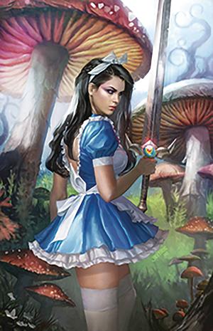 Grimm Fairy Tales #35 CVR C BURNS cover