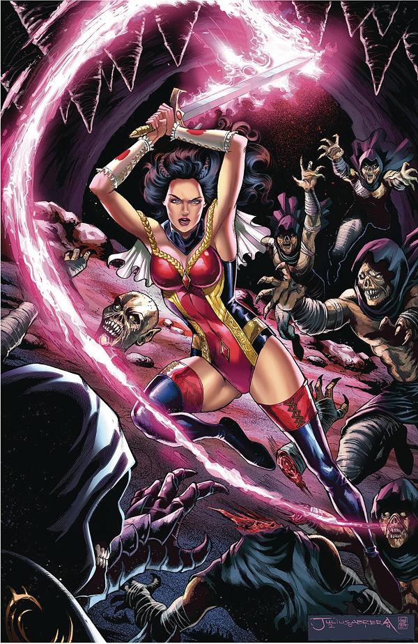 Grimm Fairy Tales #34 variant cover by Julius Abrera