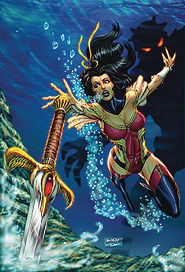 Grimm Fairy Tales #22 variant cover by Sheldon Goh