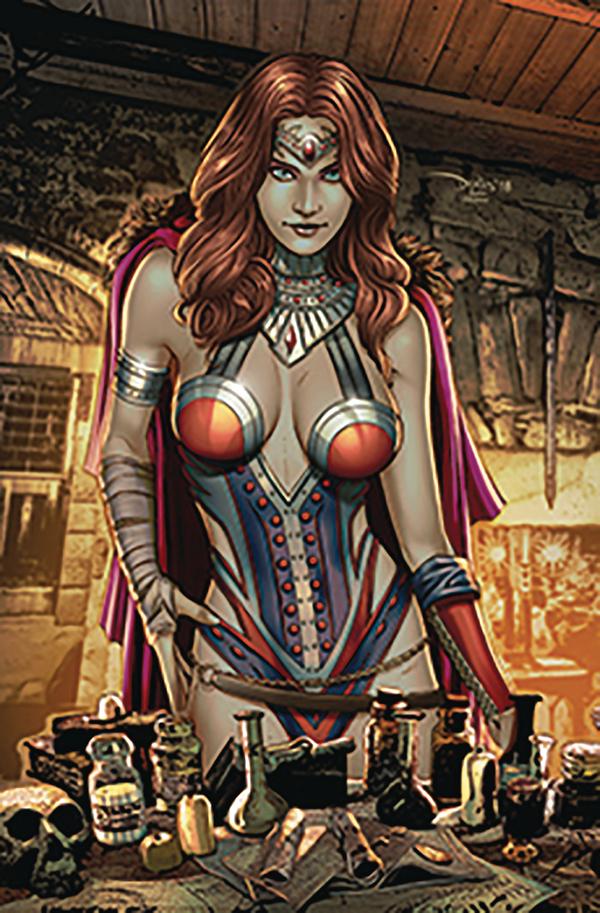 Grimm Fairy Tales #21 CVR C SANTACRUZ cover