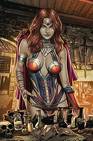 Grimm Fairy Tales #21 CVR C SANTACRUZ cover