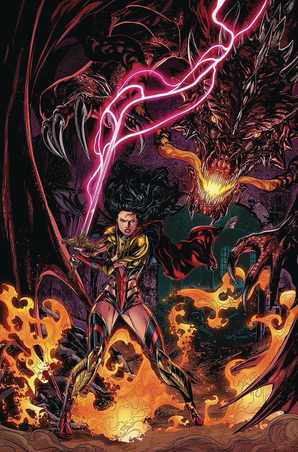 Grimm Fairy Tales #13 variant cover by Canaan White