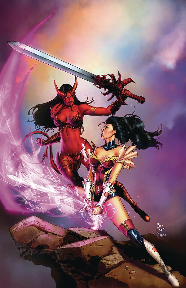 Grimm Fairy Tales #12 variant cover by Fritz Casas