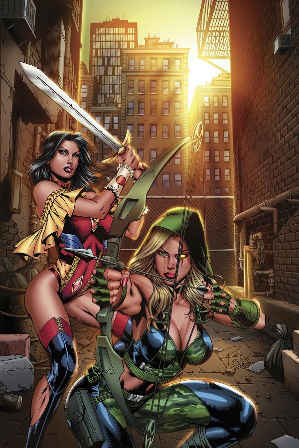 Grimm Fairy Tales #6 variant cover by Renato Rei
