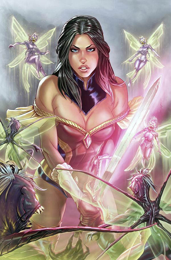 Grimm Fairy Tales #5 variant cover by Antonio Bifulco