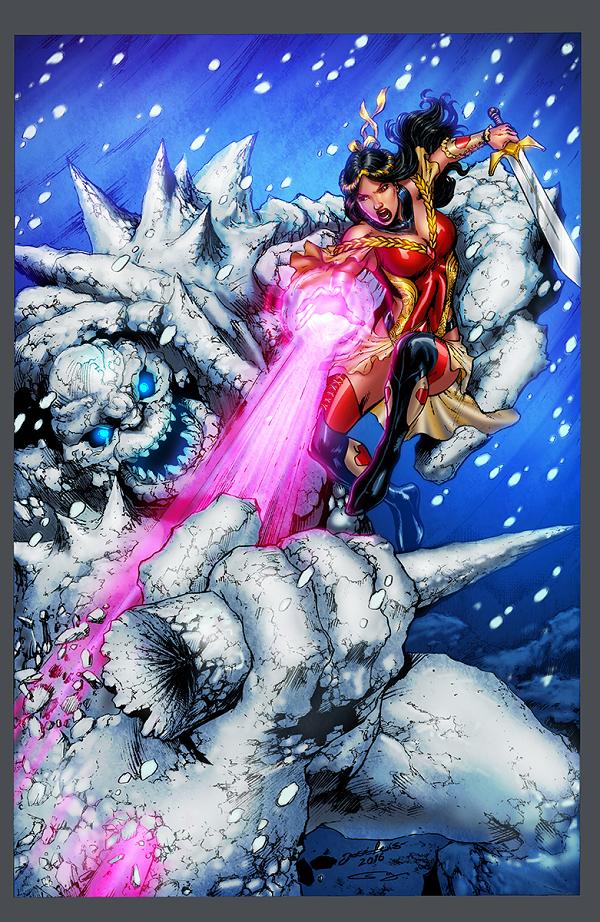 Grimm Fairy Tales #2 variant cover by Jos? Luis