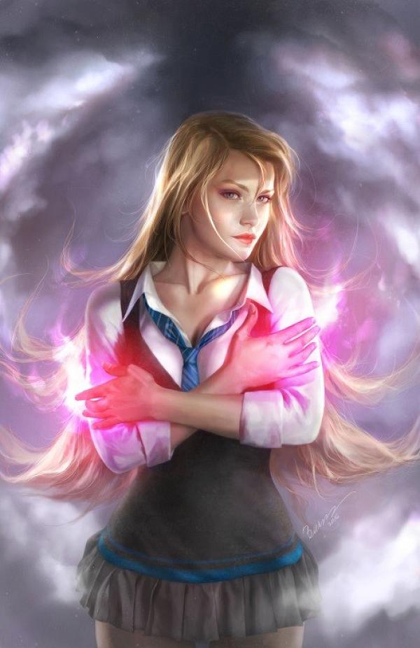 Grimm Fairy Tales #1 CVR E BURNS cover