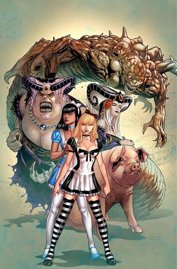 Revenge Of Wonderland #6 CVR A CHEN cover