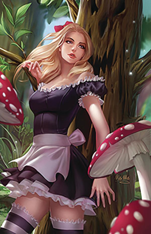 Revenge Of Wonderland #4 variant cover by Ula Mos