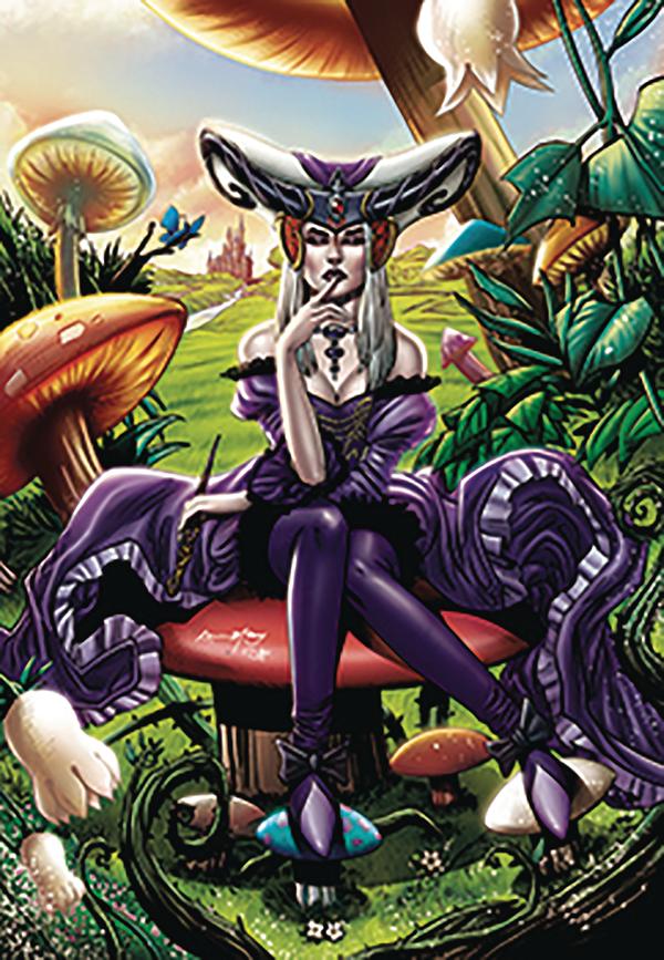 Revenge Of Wonderland #3 variant cover by Kevin McCoy