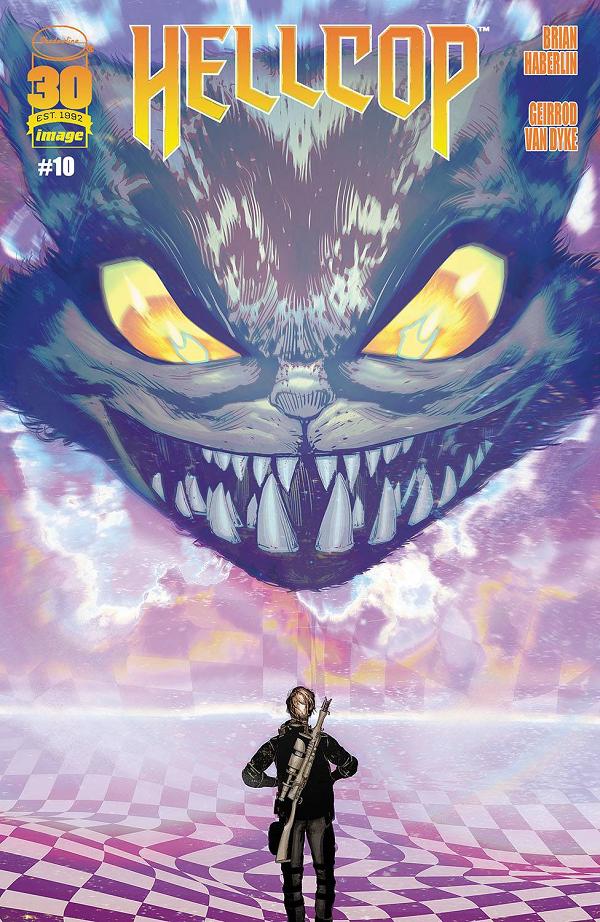 Hellcop #10 cover by Brian Haberlin