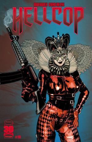 Hellcop #10 CVR B HABERLIN & VAN DYKE (MR) cover