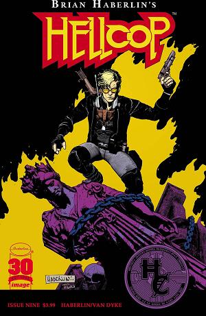 Hellcop #9 CVR A HABERLIN & VAN DYKE (MR) cover