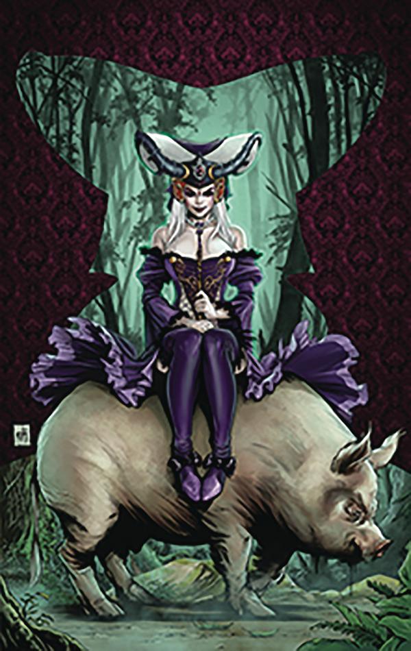 Revenge Of Wonderland #1 variant cover by Mike Krome