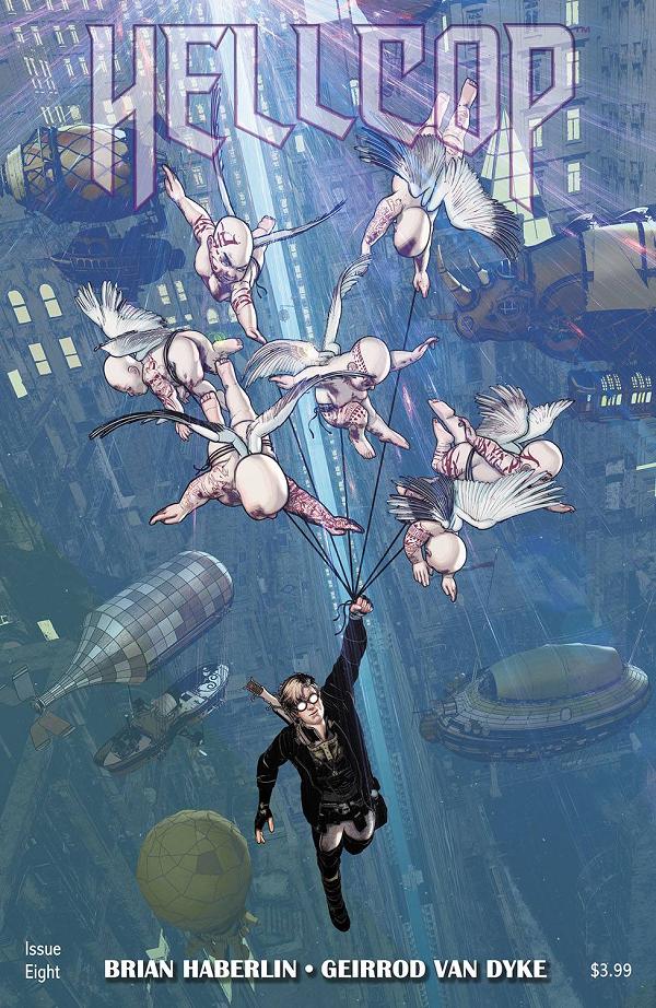 Hellcop #8 CVR A HABERLIN & VAN DYKE (MR) cover