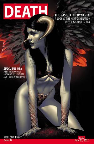 Hellcop #8 CVR B HABERLIN & VAN DYKE (MR) cover