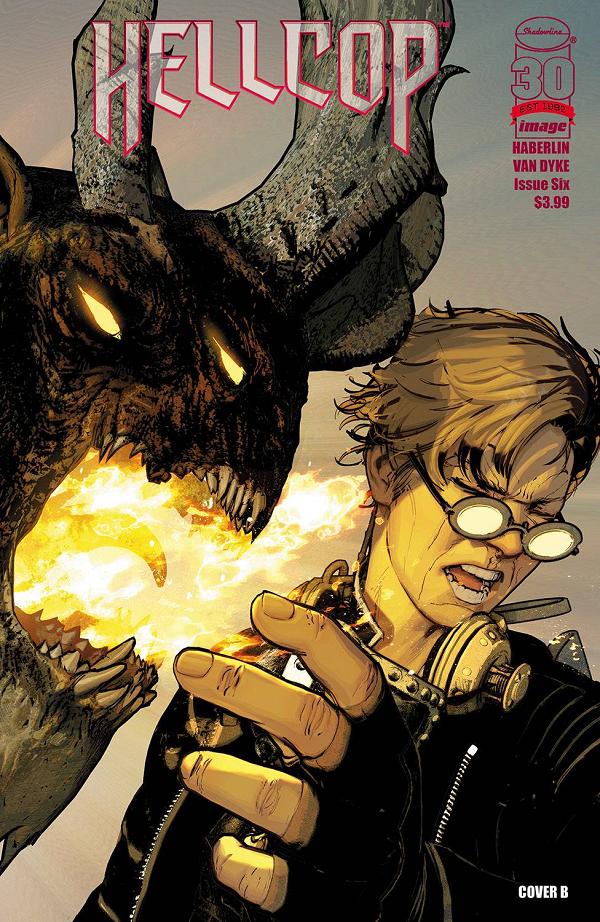 Hellcop #6 CVR B HABERLIN & VAN DYKE (MR) cover