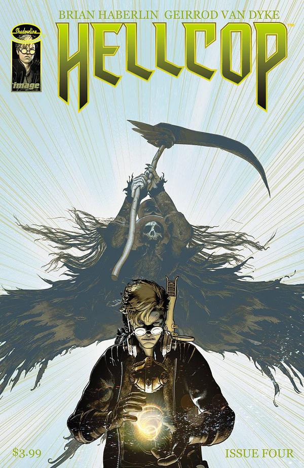 Hellcop #4 cover by Brian Haberlin