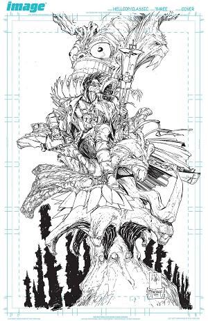 Hellcop #3 CVR D PORTACIO & MCFARLANE VIRGIN (MR) cover