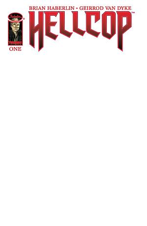 Hellcop #1 CVR D BLANK CVR (MR) cover