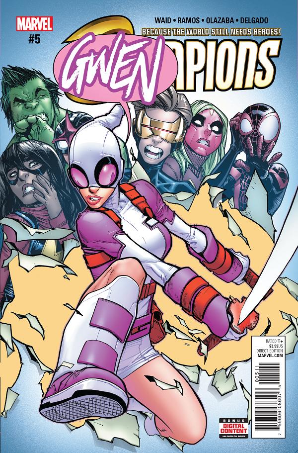 Champions #5  cover