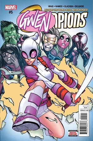 Champions #5  cover