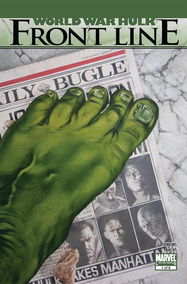 World War Hulk: Front Line (2007) #1  cover