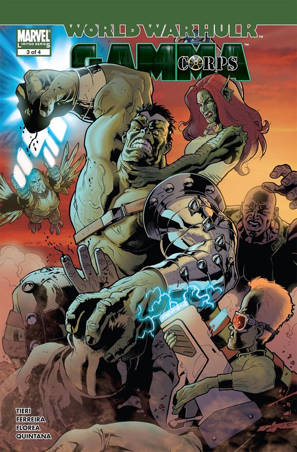 World War Hulk: Gamma Corps (2007) #3 cover