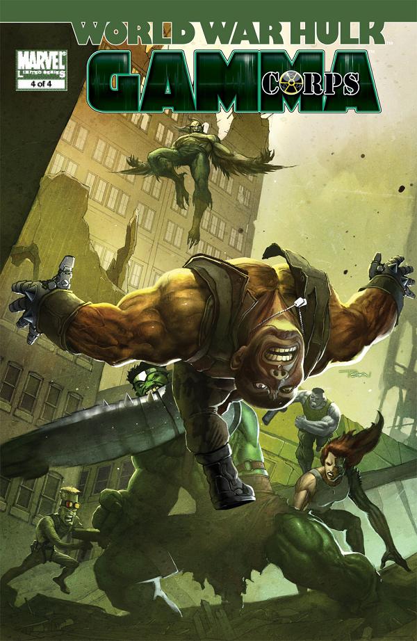 World War Hulk: Gamma Corps (2007) #4 cover