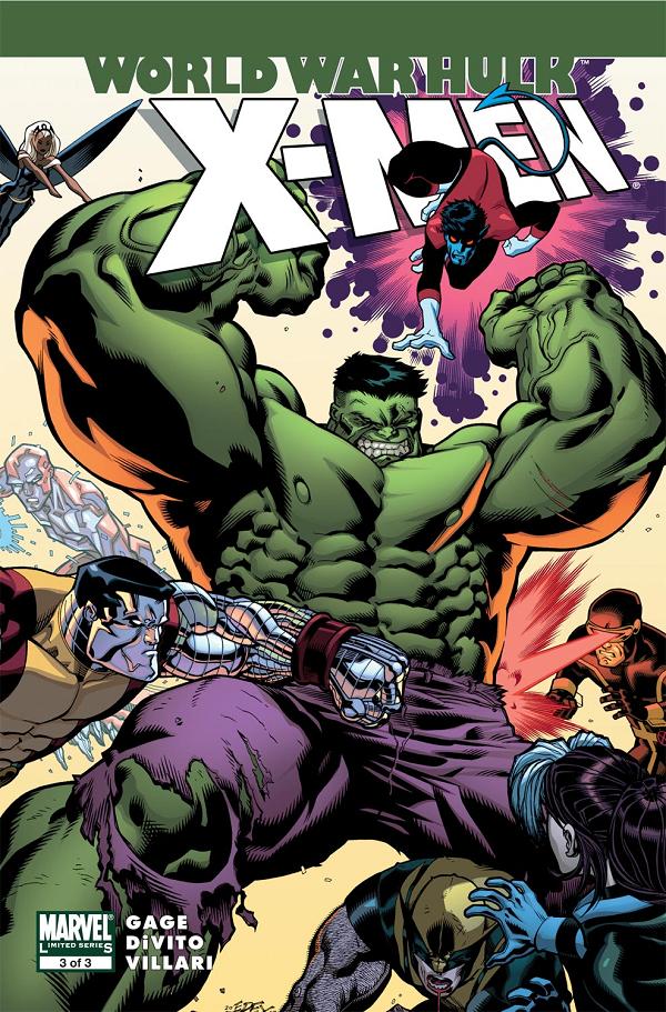 World War Hulk: X-Men (2007) #3  cover