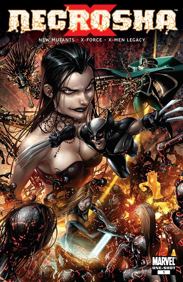 X Necrosha (2009) #1  cover
