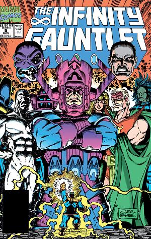 Infinity Gauntlet (1991) #5 cover