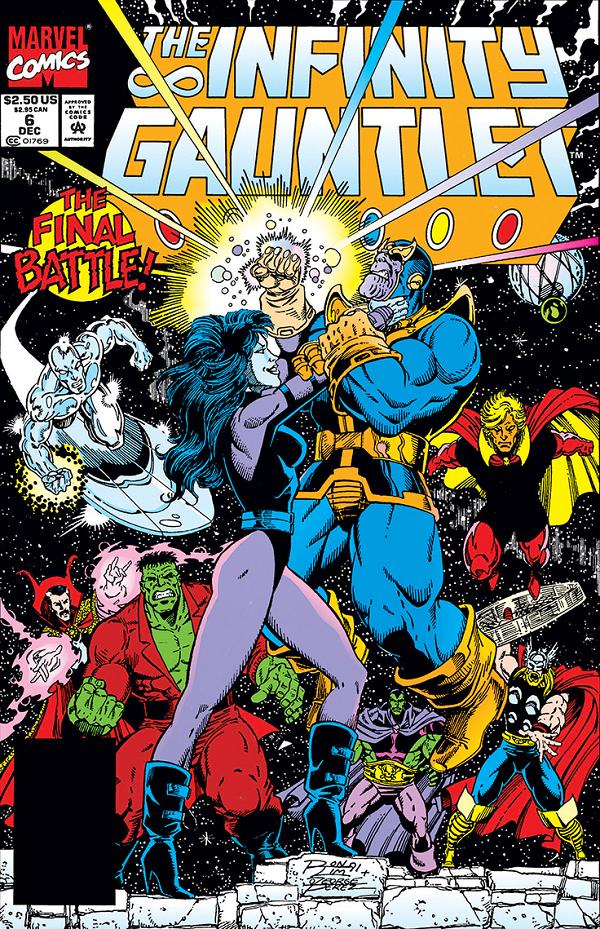 Infinity Gauntlet (1991) #6  cover