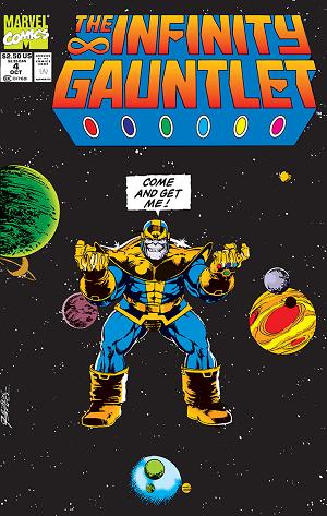 Infinity Gauntlet (1991) #4 cover