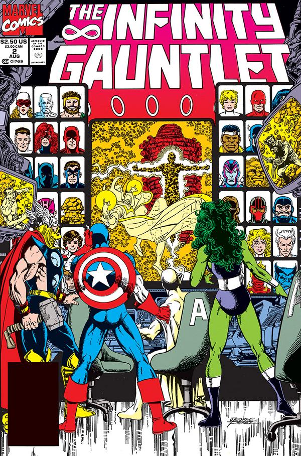 Infinity Gauntlet (1991) #2 cover