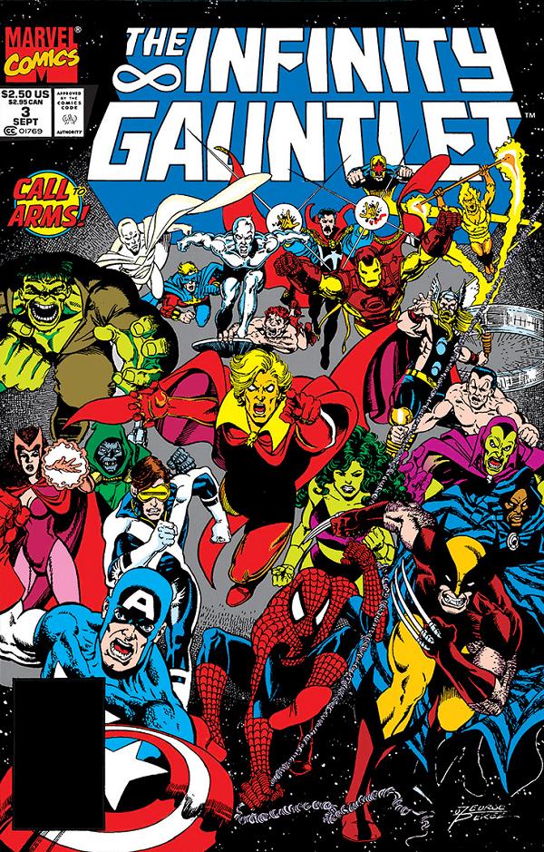 Infinity Gauntlet (1991) #3 cover