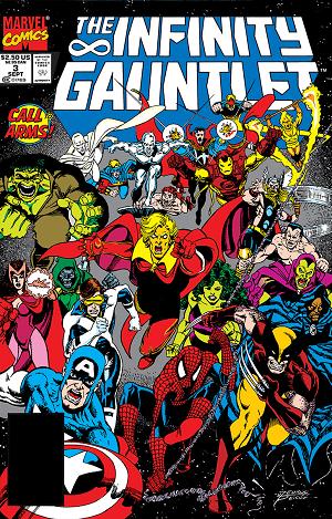 Infinity Gauntlet (1991) #3 cover