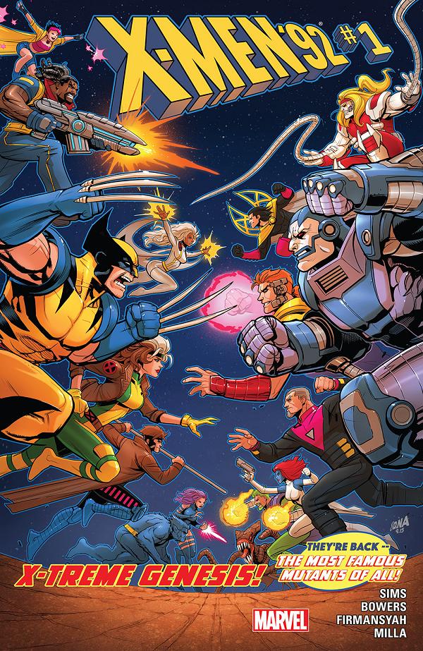 X-Men '92 (2016) #1 cover