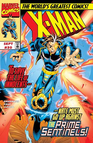 X-Man (1995) #30  cover