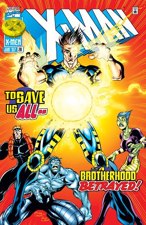 X-Man (1995) #28  cover
