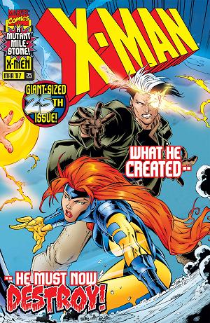 X-Man (1995) #25 cover